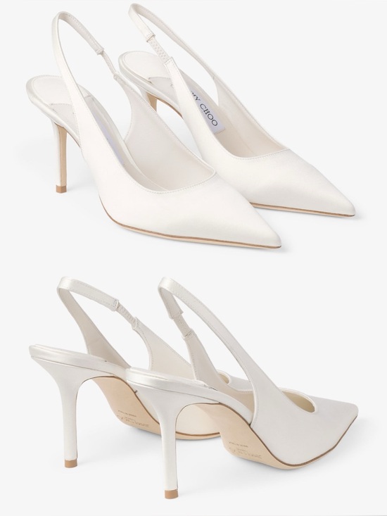 Jimmy Choo Shoes - Jimmy Choo Love 85 satin slingback pumps
$850 37.5